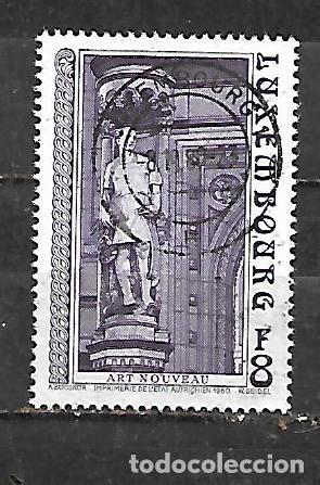 Sellos: 1980: Art Nouveau. Esculturas de Jean Mich, 1871 - 1932 - Mercurio (usado)