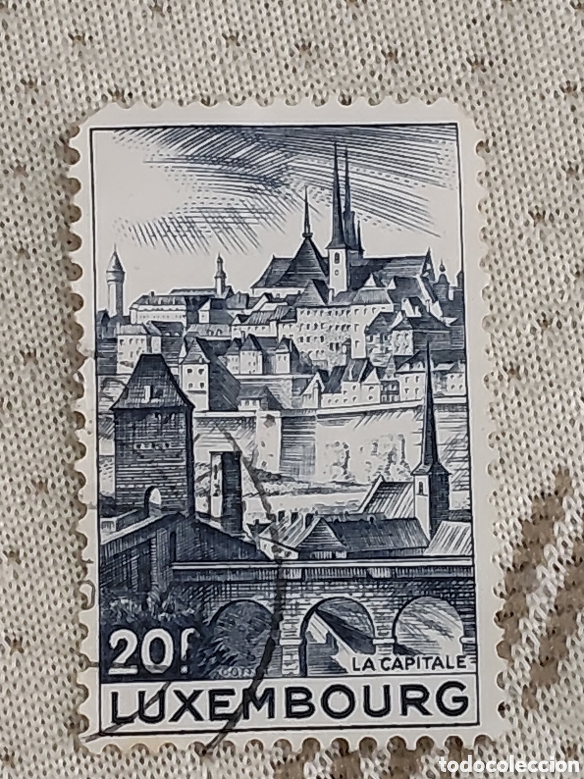 Timbres: Sello de Luxemburgo capital 1948