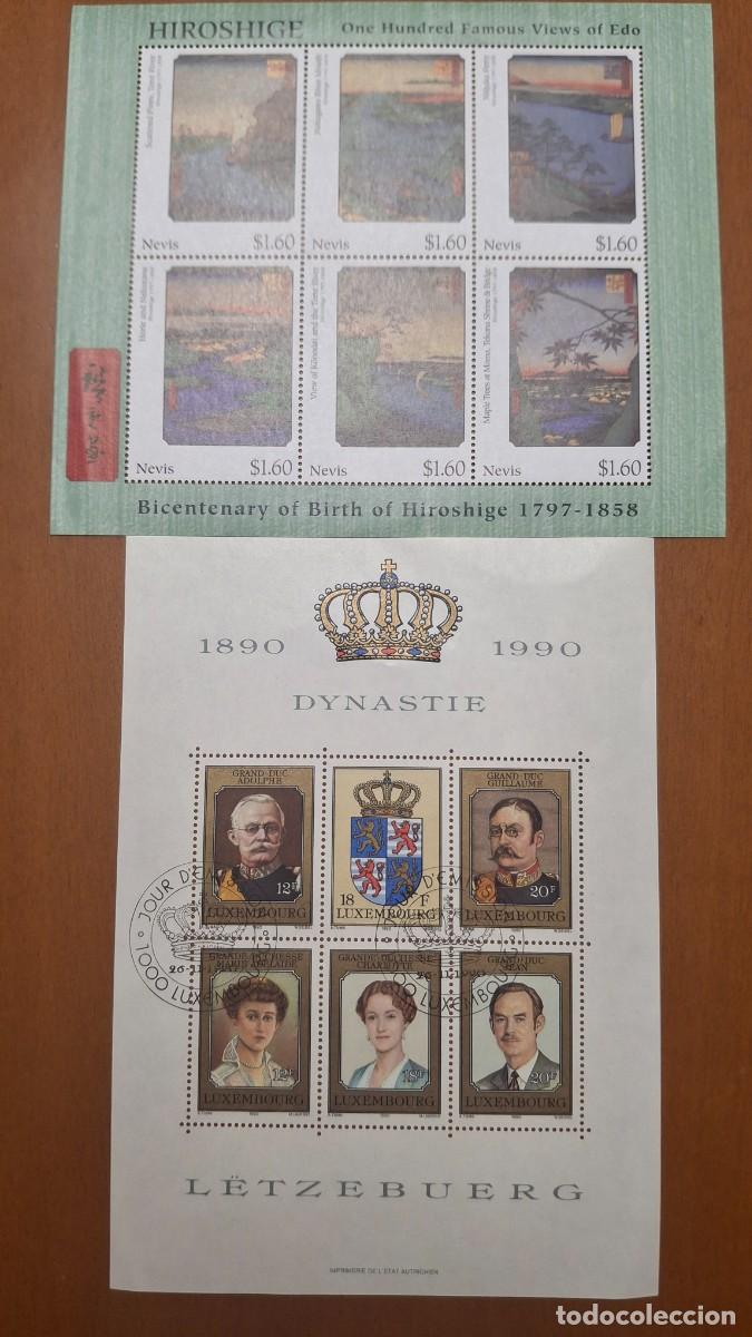 Sellos: HB62 HOJITAS BLOQUE de LUXEMBURGO en NUEVO ideal para tematicas (leer descripcion)