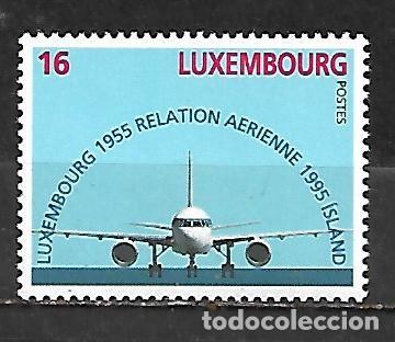 Francobolli: 1995: 50 Aniversario de los vuelos Islandia - Luxemburgo (MNH**)
