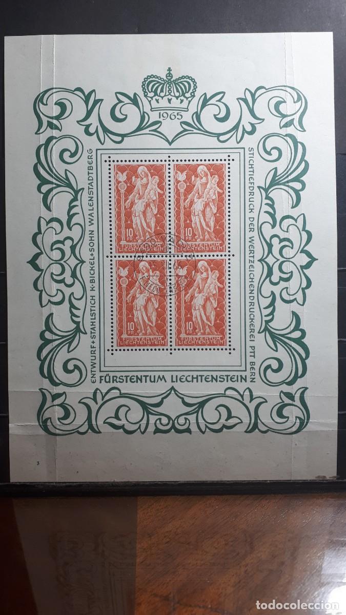 Stamps: LIECHTENSTEIN. A&Ntilde;O 1965. &deg;. YVERT 397. H.B.