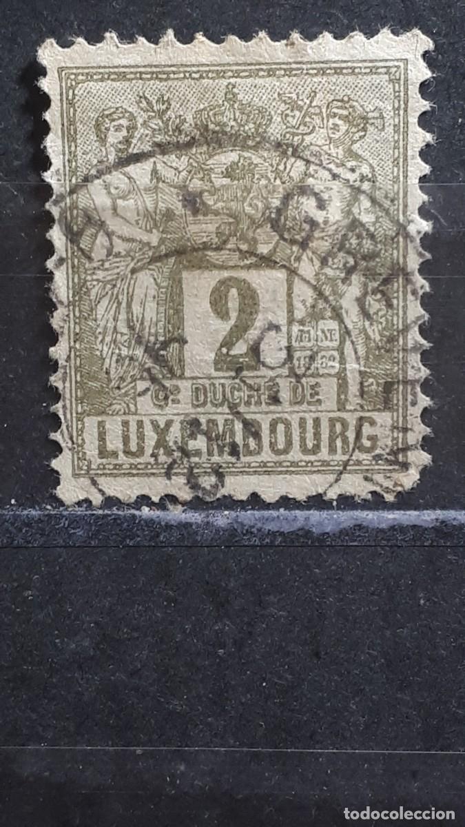 Stamps: LUXEMBURGO. A&Ntilde;O 1882. &deg;. YVERT 48
