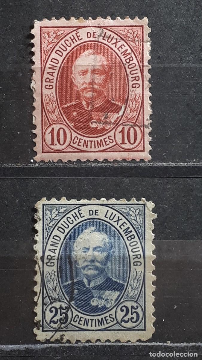 Sellos: LUXEMBURGO. A&Ntilde;O 1891. &deg;. YVERT 59, 62