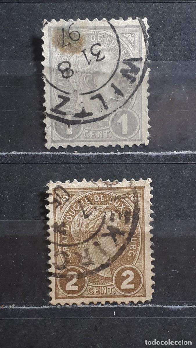 Sellos: LUXEMBURGO. A&Ntilde;O 1895. &deg;. YVERT 69/70