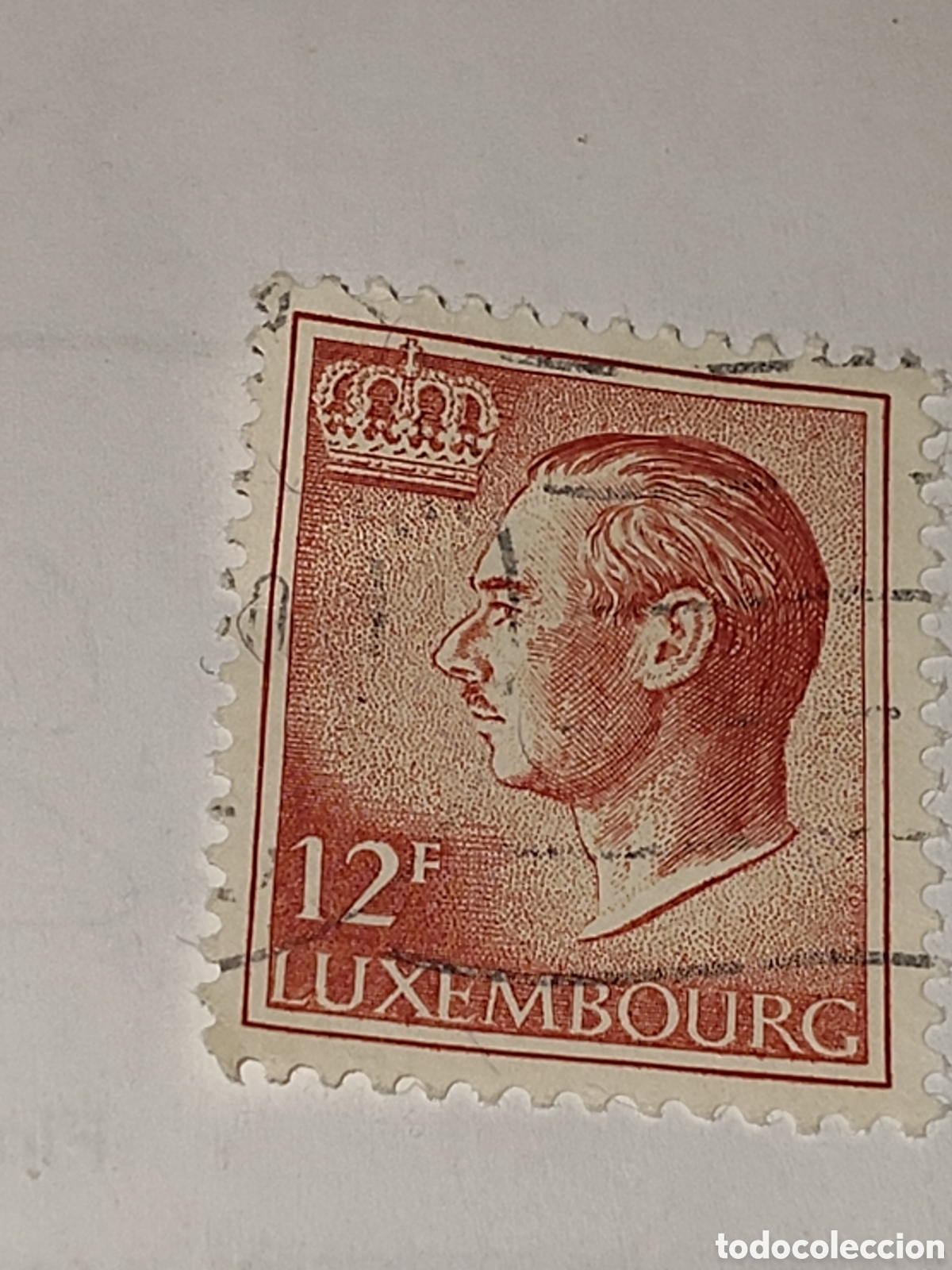 Sellos: Sello de Luxemburgo Gran Duque Juan 1975