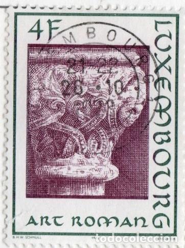 Sellos: Luxemburgo. Arte Romano.1973. YT-816. Usado