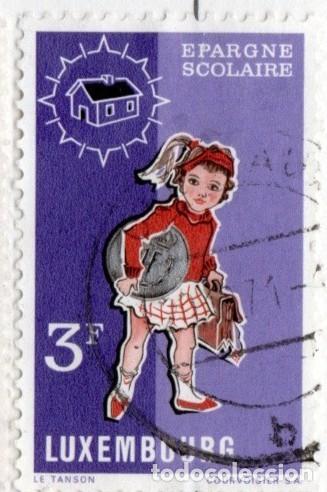 Sellos: Luxemburgo. Escolar.1971. YT-785. S. Completa. Usado