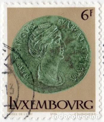 Sellos: Luxemburgo. Disco de Oro.1976. YT-874. Usado