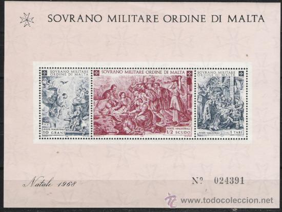 Sellos: MALTA HOJA BLOQUE NUEVA - Foto 1