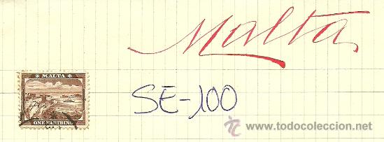 Sellos: (SE-100)LOTE DE SELLO DE MALTA - Foto 1