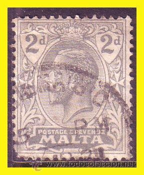 Sellos: MALTA 1921 YVERT n&ordm; 61 (o) - Foto 1