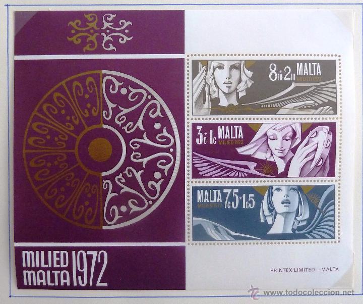 Sellos: HB MALTA 1972. NUEVA. NAVIDAD. - Foto 1