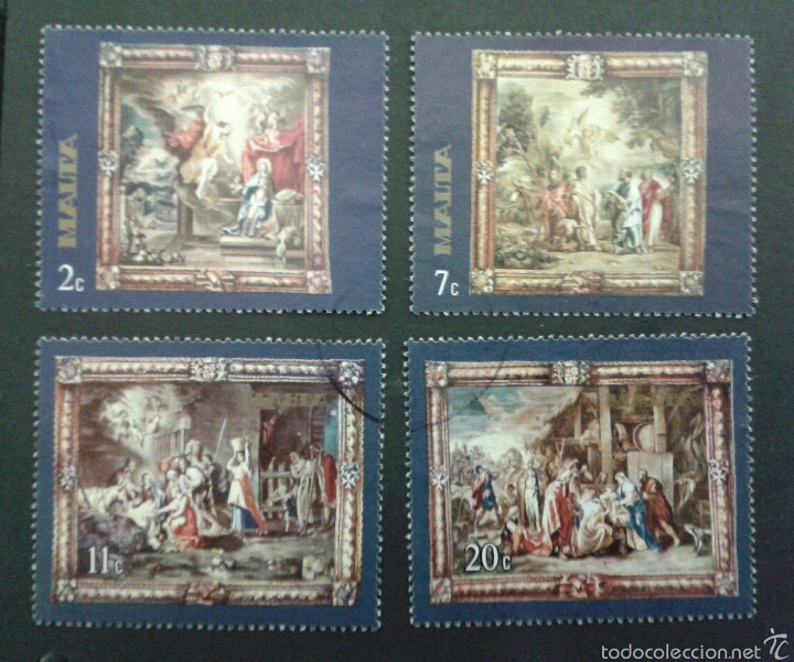 Sellos: SELLOS DE MALTA. YVERT 541/4. SERIE COMPLETA USADA. - Foto 1