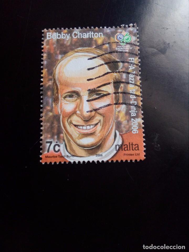 Sellos: Sello de Malta,Boby charllton 2006 - Foto 1