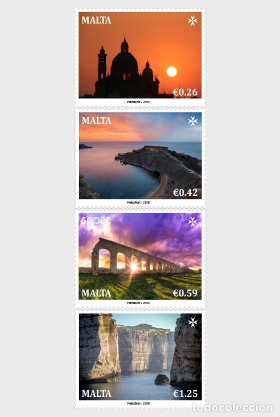 Sellos: Malta 2018 - Sepac 2018 stamp set mnh - Foto 1