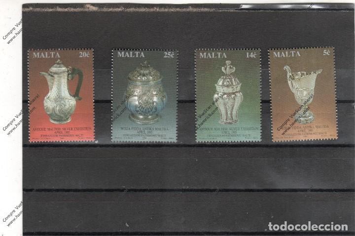 Sellos: MALTA N&ordm; 920 AL 923 (**) - Foto 1