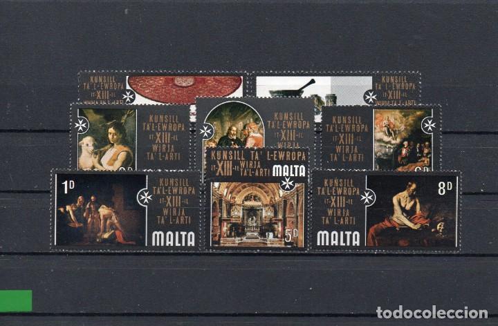 Sellos: MALTA 1970, YVERT 403-10, MNH-SC - Foto 1