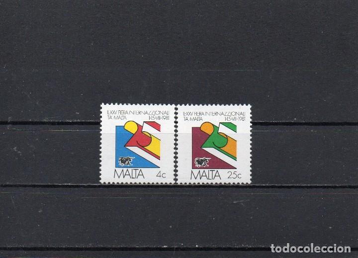 Sellos: MALTA 1981, YVERT 618-19, MNH-SC - Foto 1