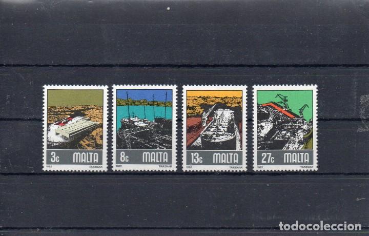 Sellos: MALTA 1982, YVERT 643-56, MNH-SC - Foto 1