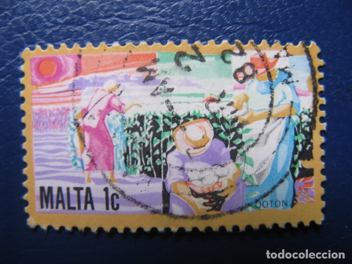 Sellos: malta, sello usado - Foto 1