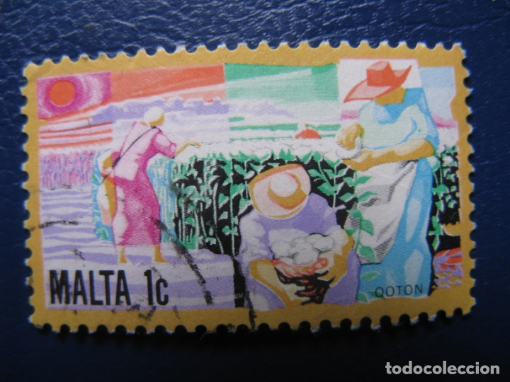 Sellos: malta, sello usado - Foto 1