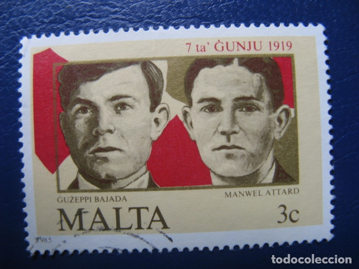 Sellos: malta, 1985 sello usado - Foto 1