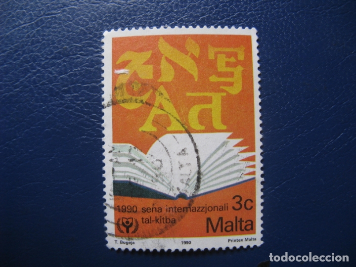 Sellos: malta, 1990, sello usado - Foto 1