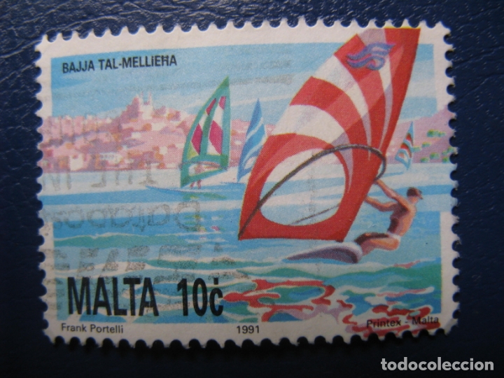 Sellos: malta, 1991, sello usado - Foto 1