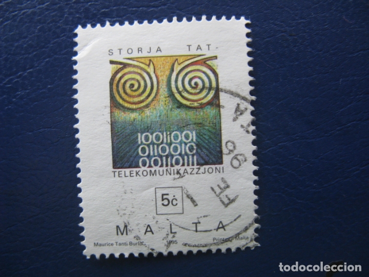 Sellos: malta, 1995 telecomunicaciones - Foto 1