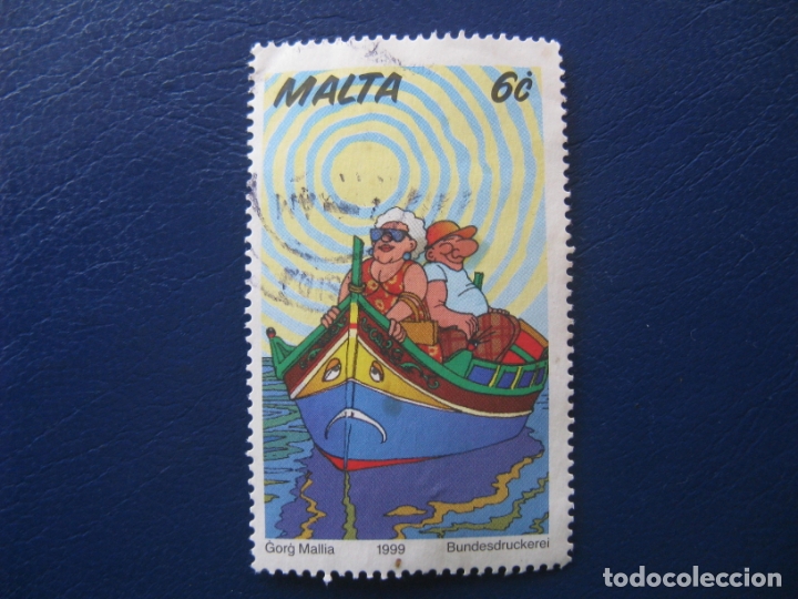 Sellos: malta, 1999 sello usado - Foto 1
