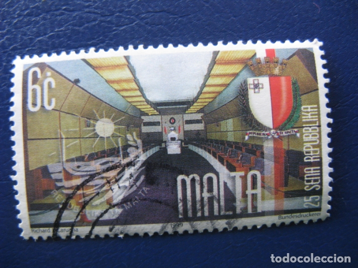 Sellos: malta, 1999 25 aniv. republica - Foto 1
