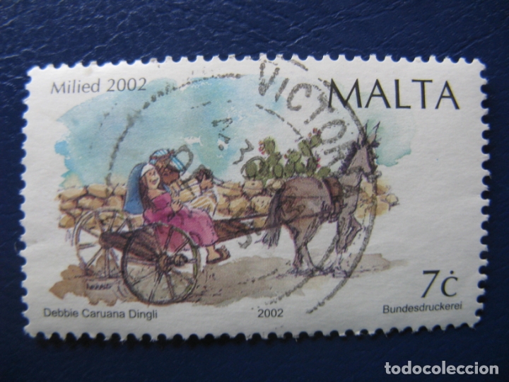 Sellos: malta, 2002 sello usado - Foto 1