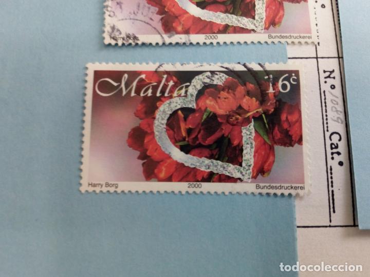 Sellos: SELLO DE MALTA IVERT 1089 USADO - Foto 1