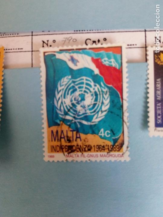 Sello De Malta Ivert 790 Usado Buy Old Stamps Of Malta At Todocoleccion