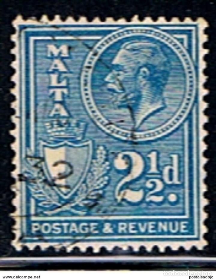 Sellos: MALTA // YVERT 159 // 1930 ... USADO - Foto 1