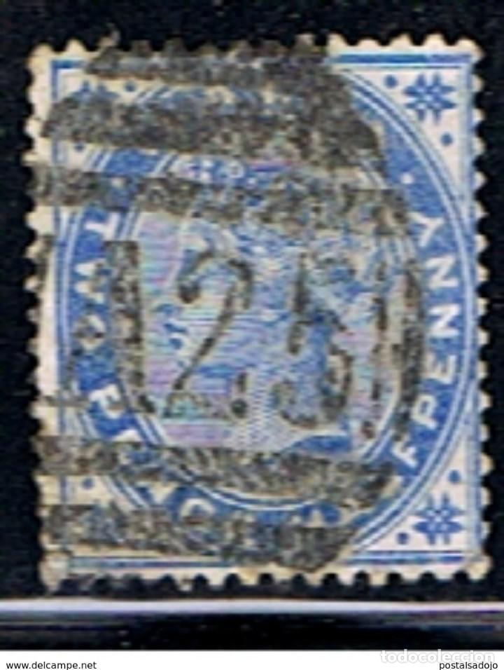 Sellos: MALTA // YVERT 8 // 1885 ... USADO - Foto 1