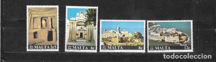 Sellos: MALTA N&ordm; 598 AL 601 (**) - Foto 1