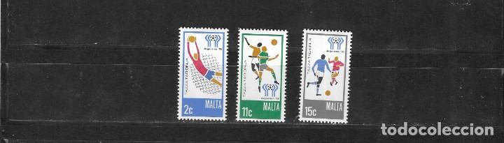Sellos: MALTA N&ordm; 566 AL 568 (**) - Foto 1
