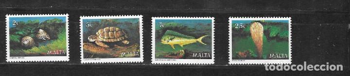 Sellos: MALTA N&ordm; 588 AL 591 (**) - Foto 1