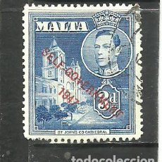 Selos: MALTA 1948 - YVERT NRO. 207 - USADO. Lote 312840818