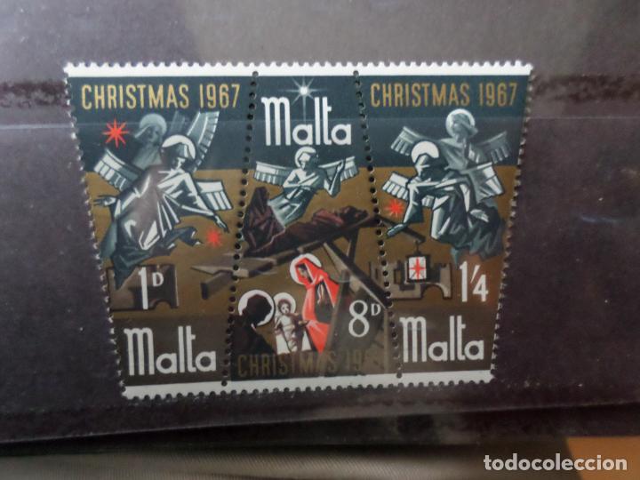 Sellos: *malta, 1967, navidad, Yvert 366/68 - Foto 1