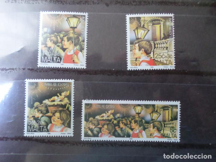 Sellos: *malta, 1995, navidad, Yvert 946/49 - Foto 1