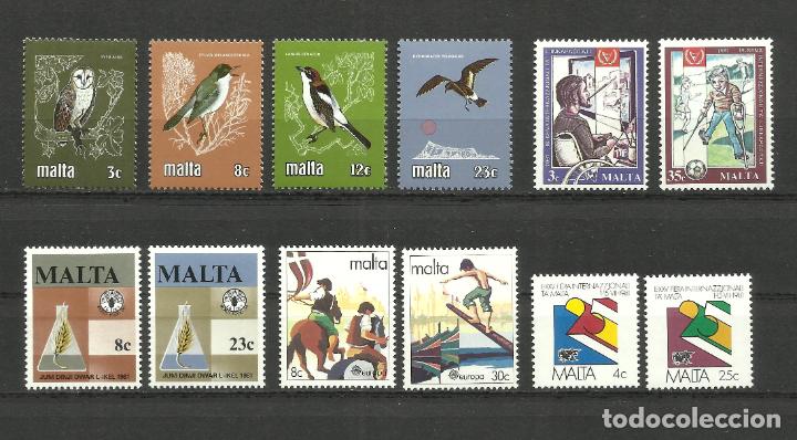 Sellos: Malta 1981, Mi. 624/35, MNH** - Foto 1