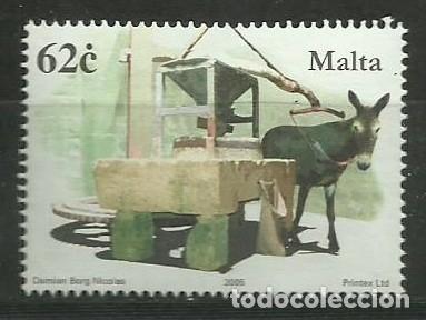 Sellos: MALTA 2005 - ASNO - YVERT 1378 - Foto 1