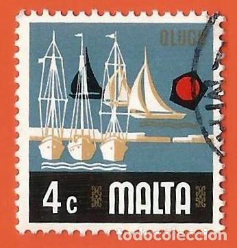 Sellos: MALTA. 1973. BARCOS Y MARINA - Foto 1