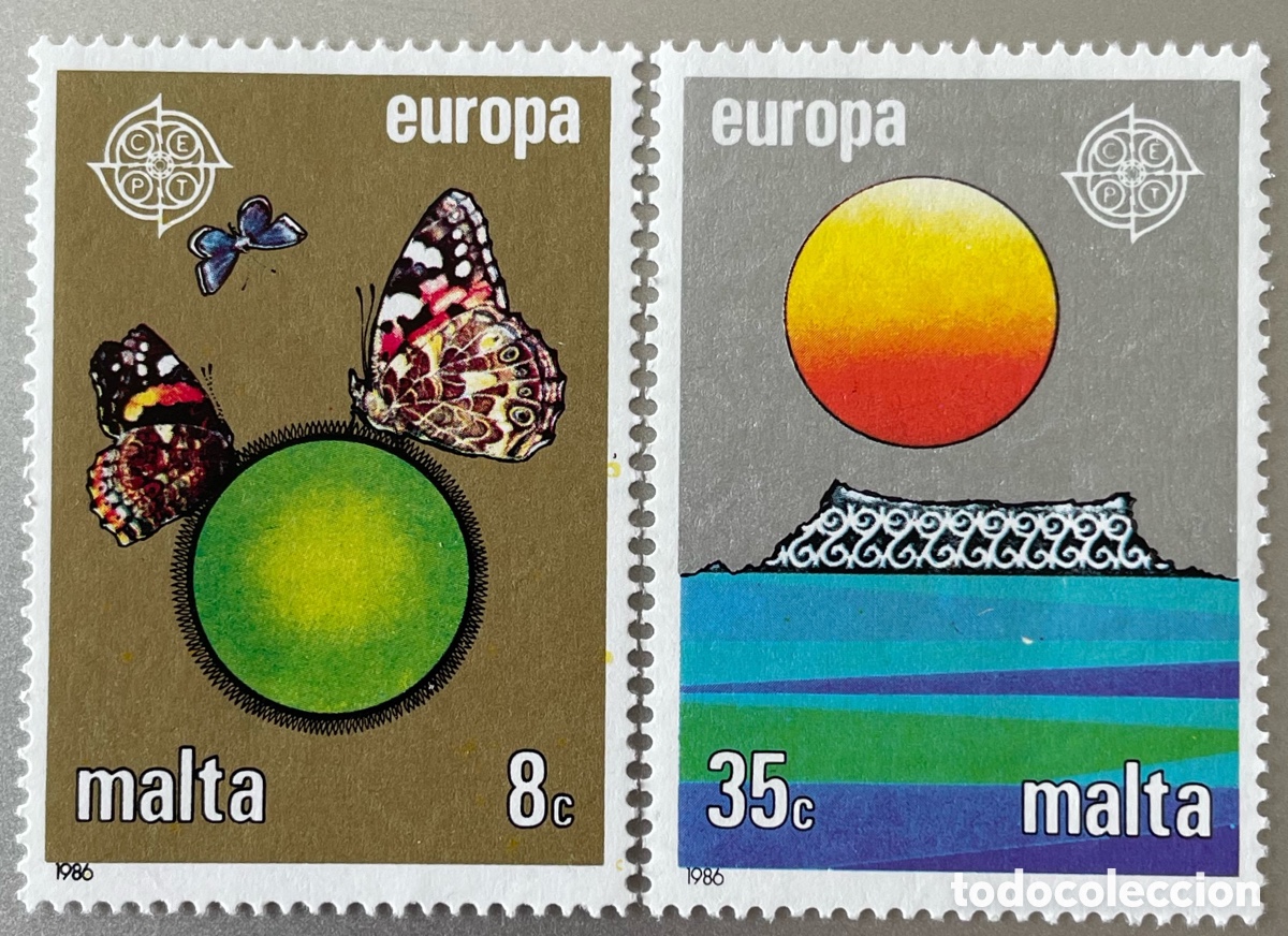 Sellos: Malta. Europa. 1986. - Foto 1