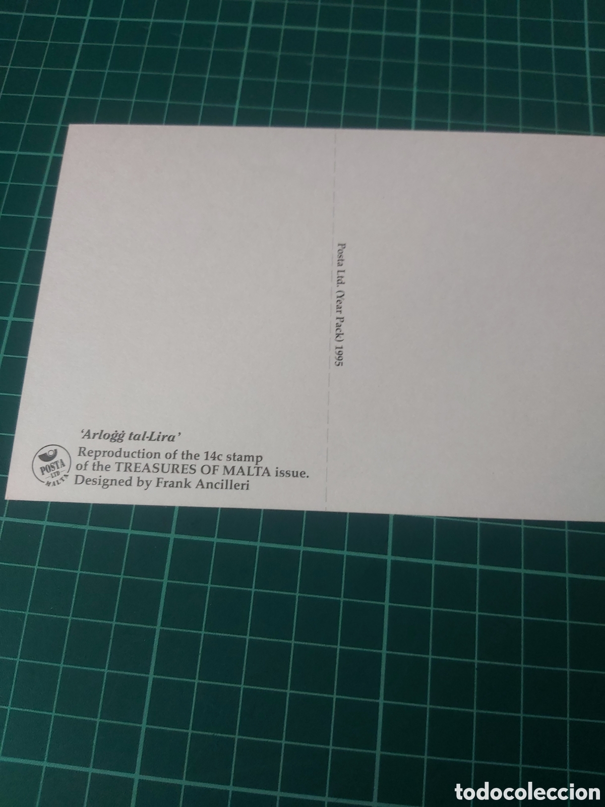 Sellos: Malta tarjetas postales relojes 1995 - Foto 2