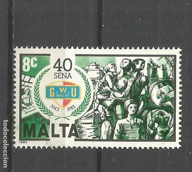 Sellos: MALTA COLONIA YVERT NUM. 679 USADO - Foto 1