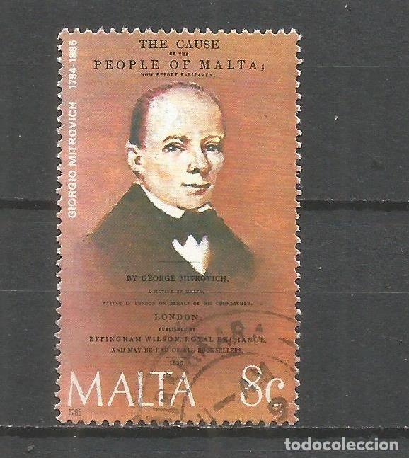 Sellos: MALTA COLONIA YVERT NUM. 715 USADO - Foto 1