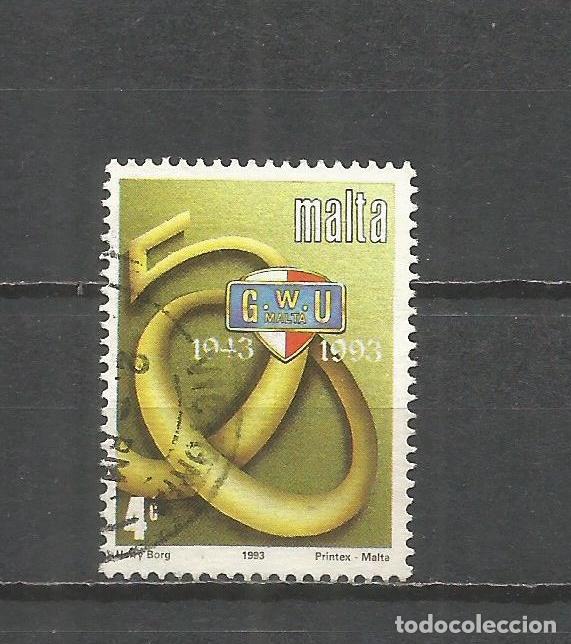 Sellos: MALTA COLONIA YVERT NUM. 895 USADO - Foto 1